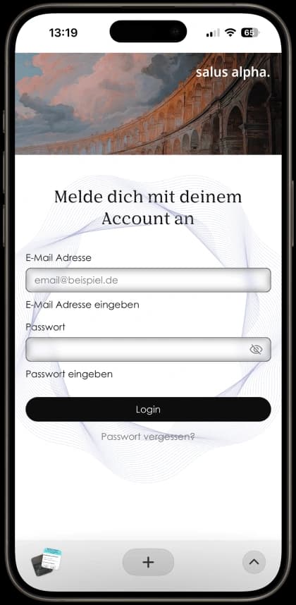 Persönlichen Online-Zugang erstellen